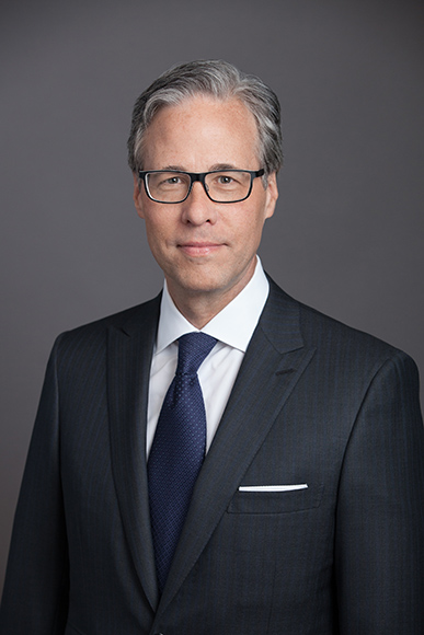 Executive headshot taken in downtown Minneapolis